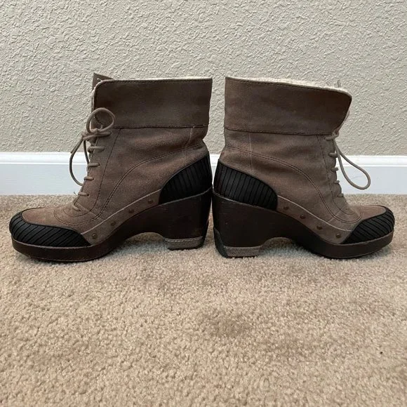 Jambu Netherlands Leather lace up boots. Size 8 - Picture 14 of 15